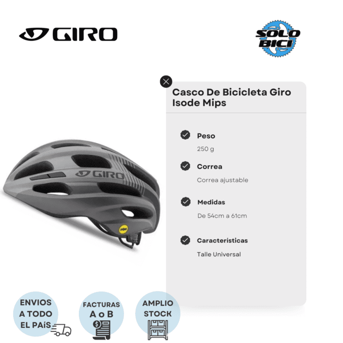 Casco Giro Isode MIPS - Imagen 3
