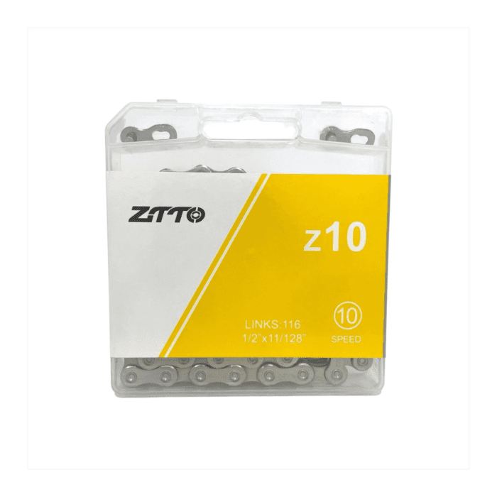 Cadena De Bicicleta Silver Ztto Z10 10vel 116l