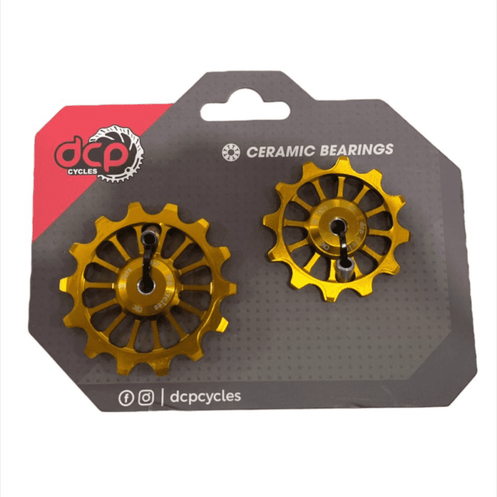 Par de Ruedas de Cambio DCP para Sram 12 Vel Rodamientos Ceramico 12 Y 14t - Imagen 4