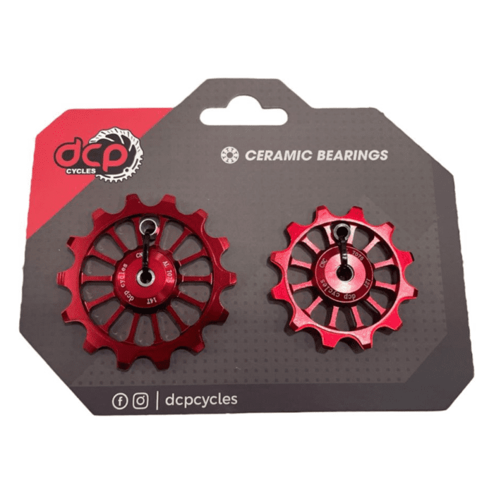Par de Ruedas de Cambio DCP para Sram 12 Vel Rodamientos Ceramico 12 Y 14t - Imagen 3