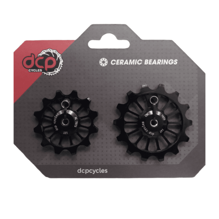 Par de Ruedas de Cambio DCP para Sram 12 Vel Rodamientos Ceramico 12 Y 14t - Imagen 2