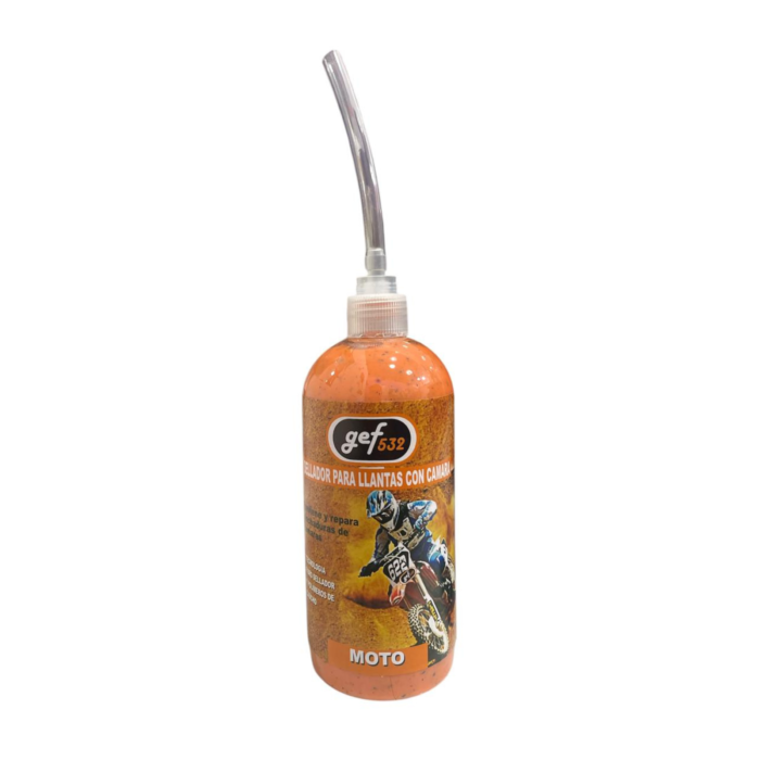 Liquido Antipinchadura Bici Moto Gef No Slime - 16 oz - Imagen 2