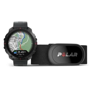 Reloj Polar Grit X2 Pro Gps Night Black + Banda Cardiaca H10