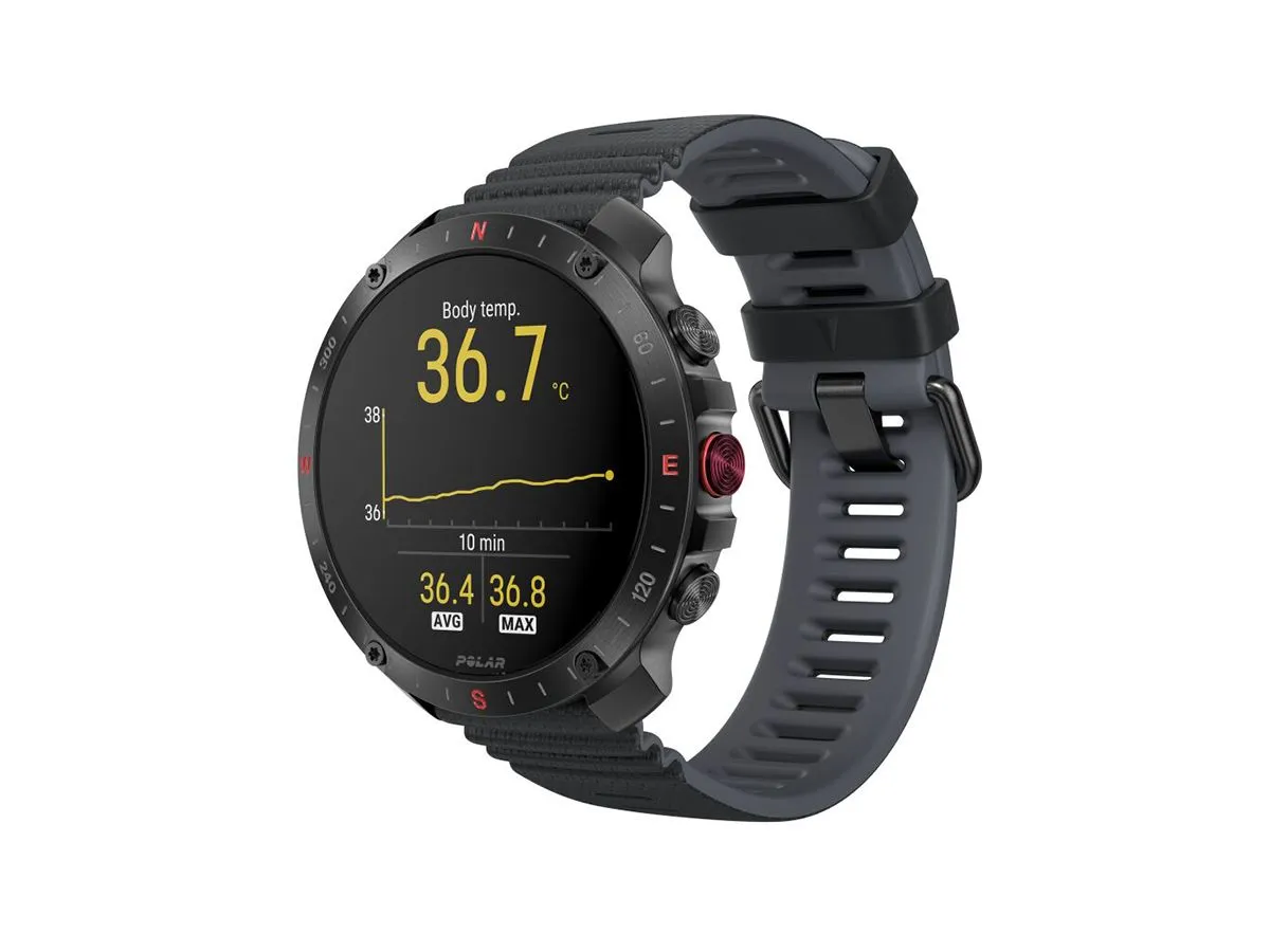 Reloj Polar Grit X2 Pro Gps Night Black + Banda Cardiaca H10 - Imagen 2