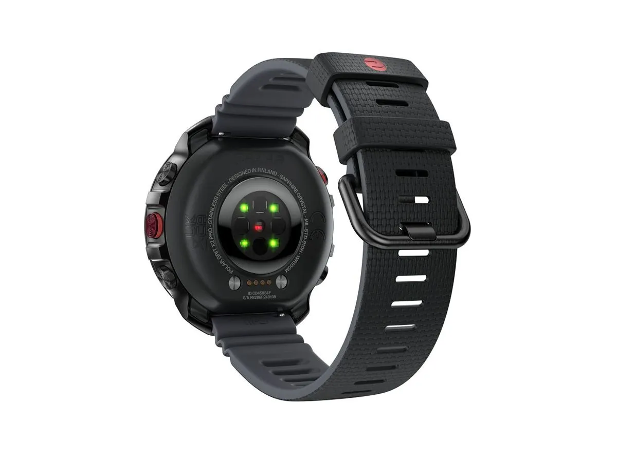 Reloj Polar Grit X2 Pro Gps Night Black + Banda Cardiaca H10 - Imagen 3