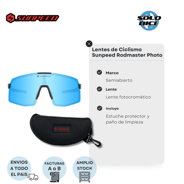Gafas De Ciclismo Sunpeed Roadmaster Photo - Imagen 5