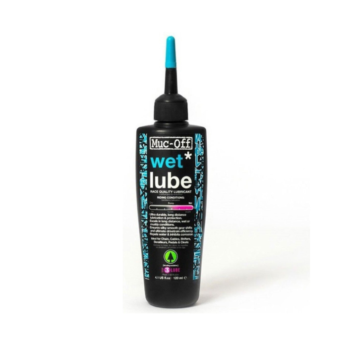 Lubricante De Bicicleta Húmedo Teflonado Muc-off Wet 120 mL