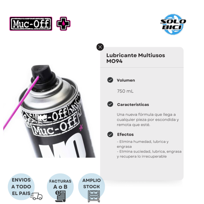 Lubricante Muc-off Multiuso Mo94 750ml - Imagen 3