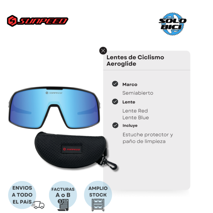 Gafas De Ciclismo Sunpeed Aeroglide - Imagen 5