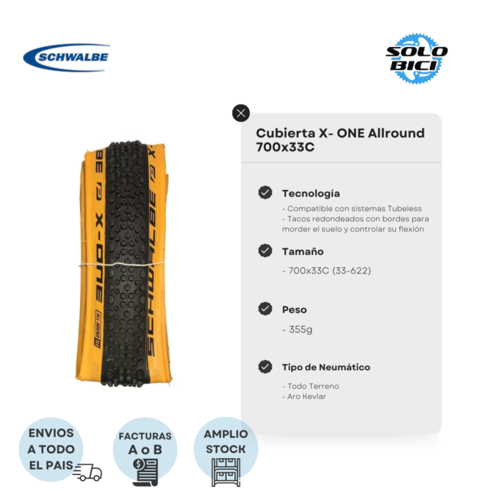Cubierta Schwalbe X - One All Round - Imagen 2