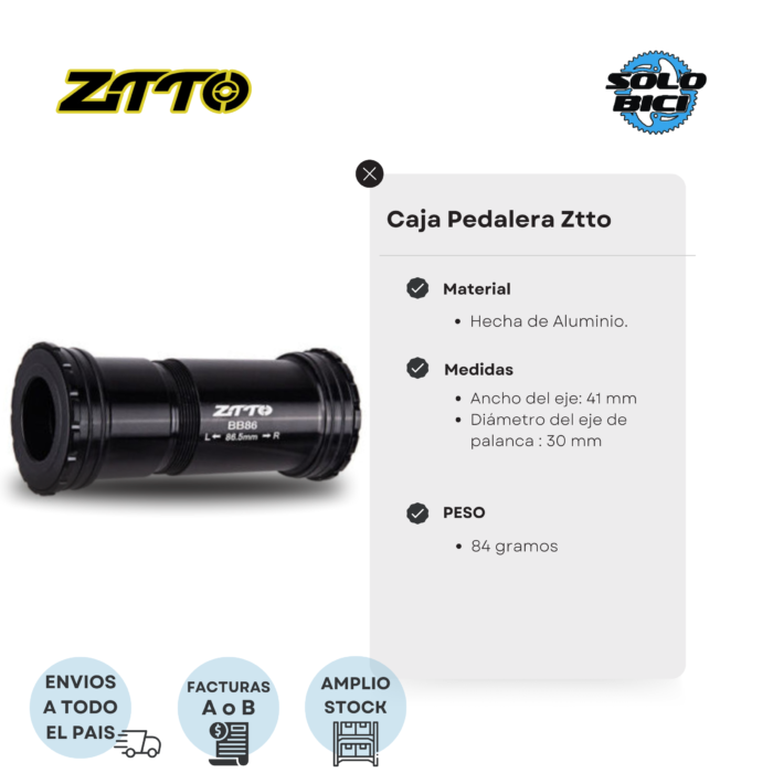 Caja Pedalera Pressfit  Bb8630 Ztto - Imagen 3
