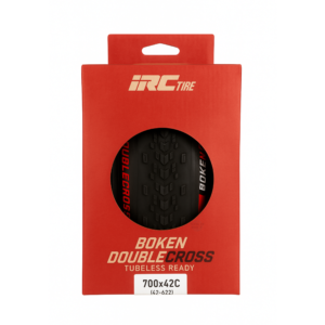 Cubierta De Gravel Irc Tire Boken Double Cross 700x42c Tlr
