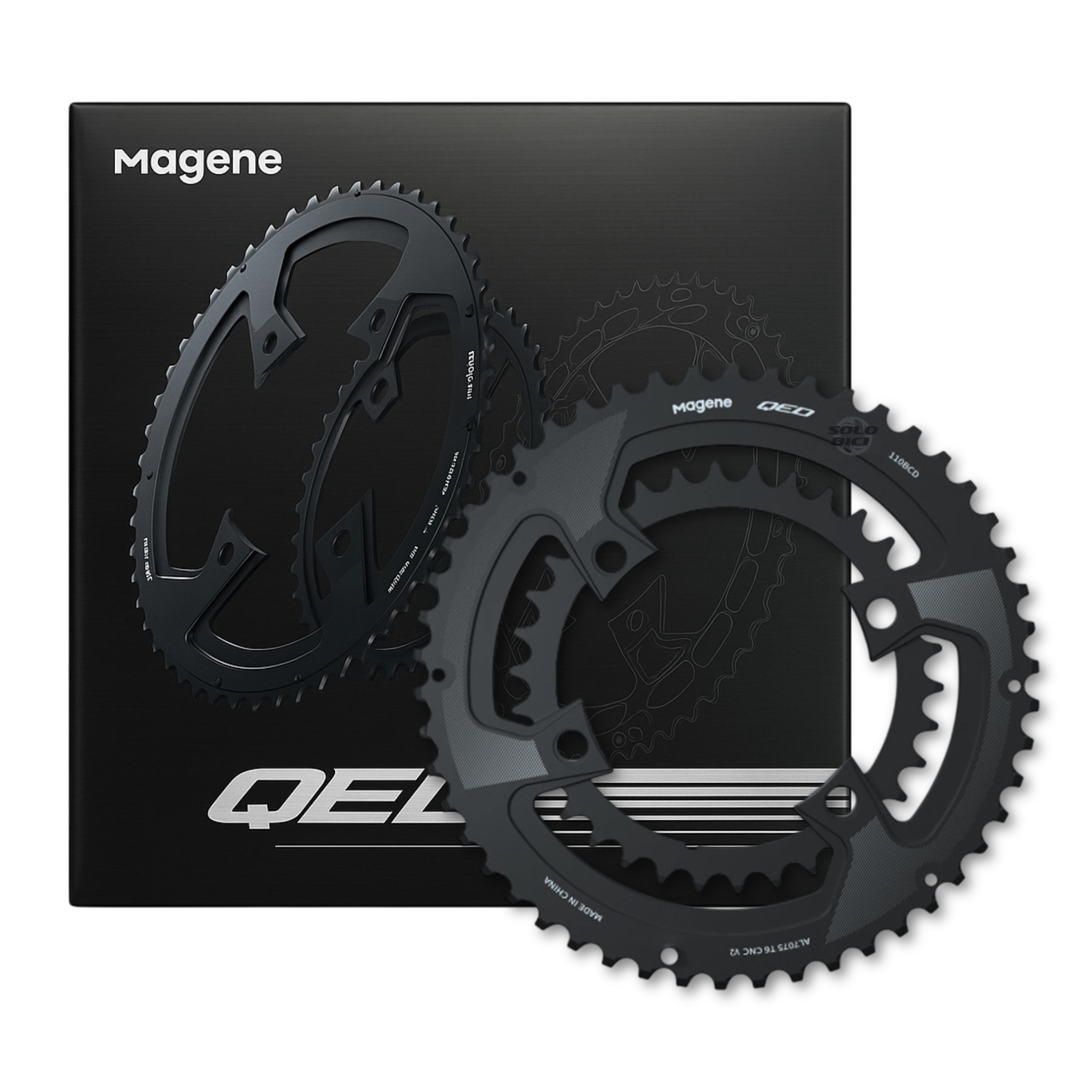 Platos De Ruta Magene Bcd 110 53-39t Aluminio - Imagen 3