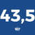 43,5