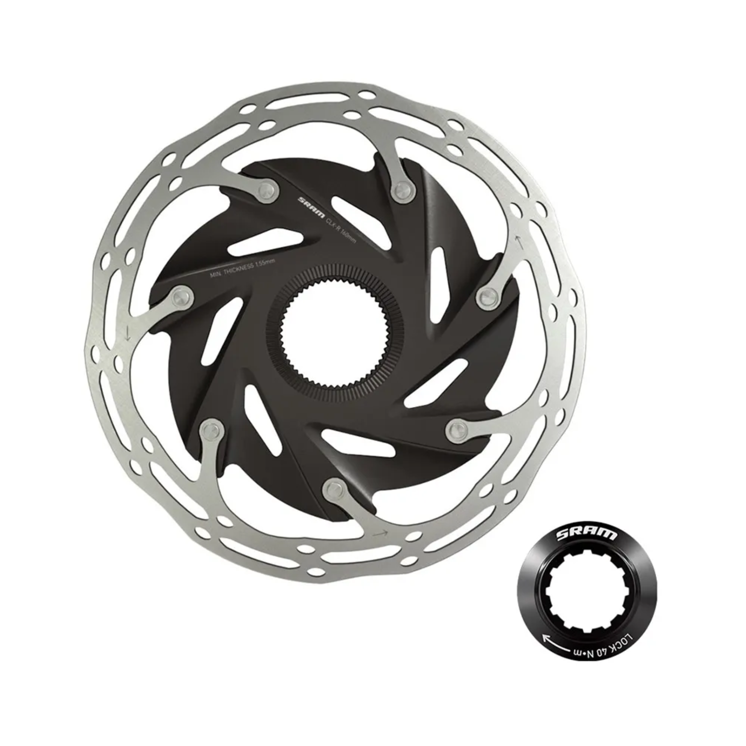 Disco de Freno SRAM CenterLineXR 2P 140mm Rounded CenterLock LR