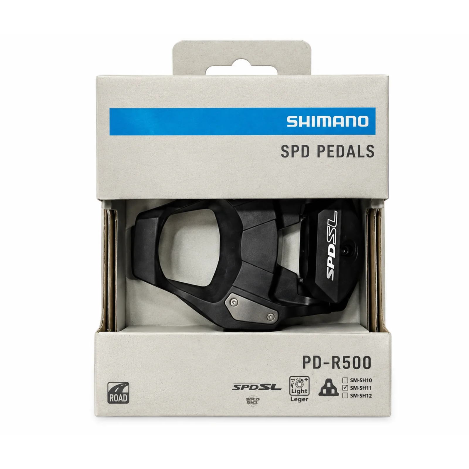 Pedal De Ruta Shimano Rs500 Con Calas - Imagen 2